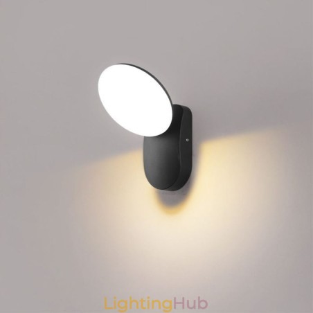 Modern Minimalist Aluminum Lamp Garden Waterproof Crescent Wall Light Modern Minimalist Aluminum Lamp Garden Waterproof Crescent Wall Light