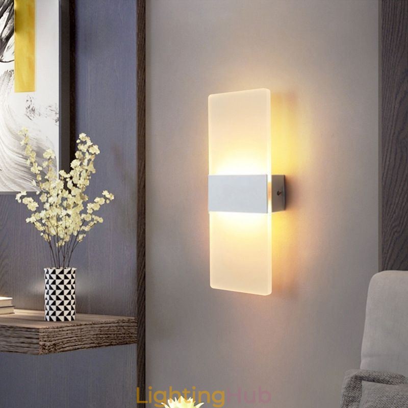 Minimalist Modern Wall Lights Bedside Aisle Stairs Kitchen Flats Lamps