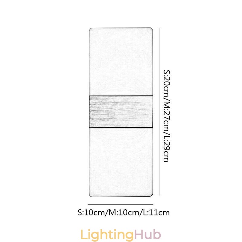 Minimalist Modern Wall Lights Bedside Aisle Stairs Kitchen Flats Lamps
