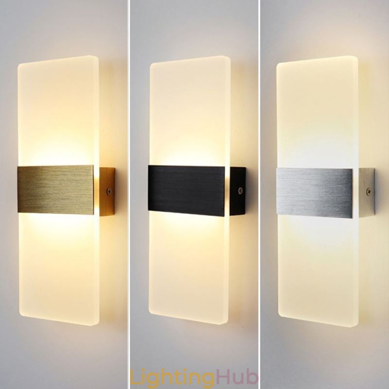 Minimalist Modern Wall Lights Bedside Aisle Stairs Kitchen Flats Lamps