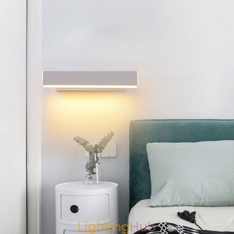 Wall Lamp Rotatable Bedside Lighting Lamp Aluminum
