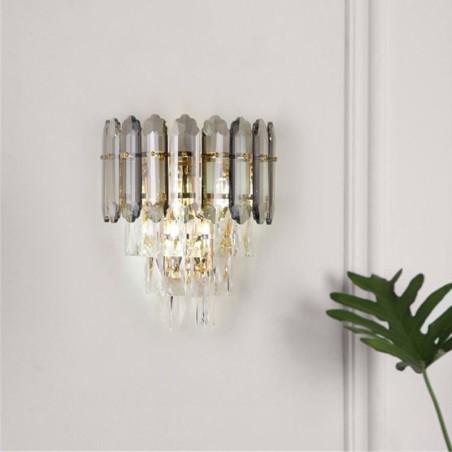 Crystal Wall Light Wall Sconce Modern K9 Crystal Wall Lamp Crystal Wall Light Wall Sconce Modern K9 Crystal Wall Lamp