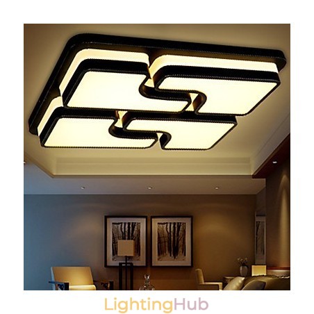 Modern Contemporary Metal Flush Mount Modern Contemporary Metal Flush Mount
