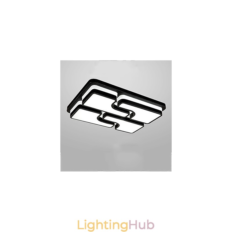 Modern Contemporary Metal Flush Mount