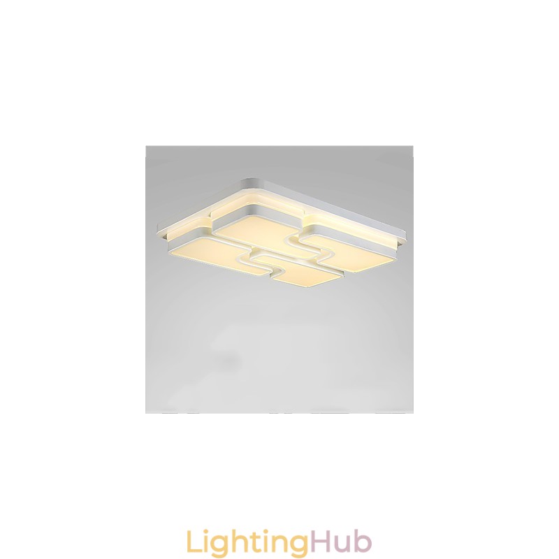 Modern Contemporary Metal Flush Mount