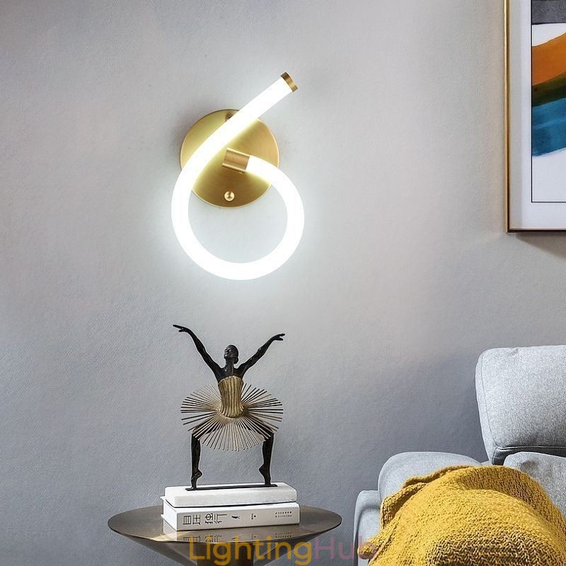 Number Light Arabic Numeral 6 Lamp