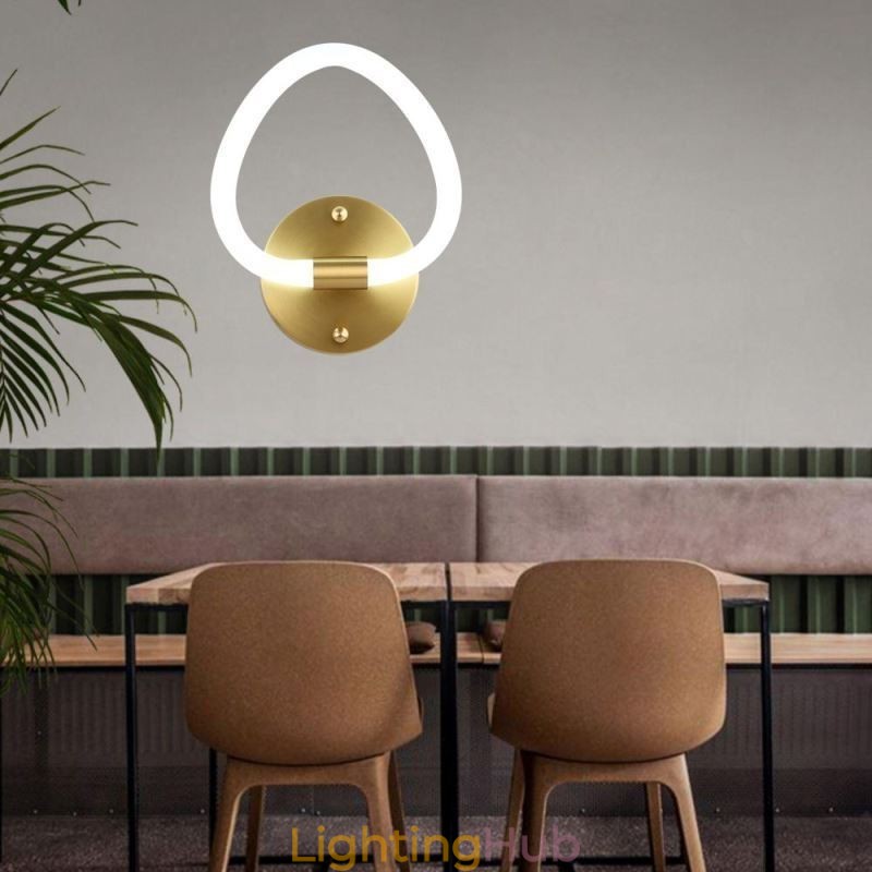 Modern Heart Shaped Indoor Wall Lights Sconce