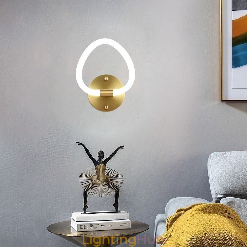 Modern Heart Shaped Indoor Wall Lights Sconce