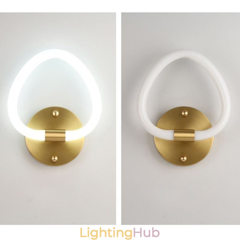 Modern Heart Shaped Indoor Wall Lights Sconce