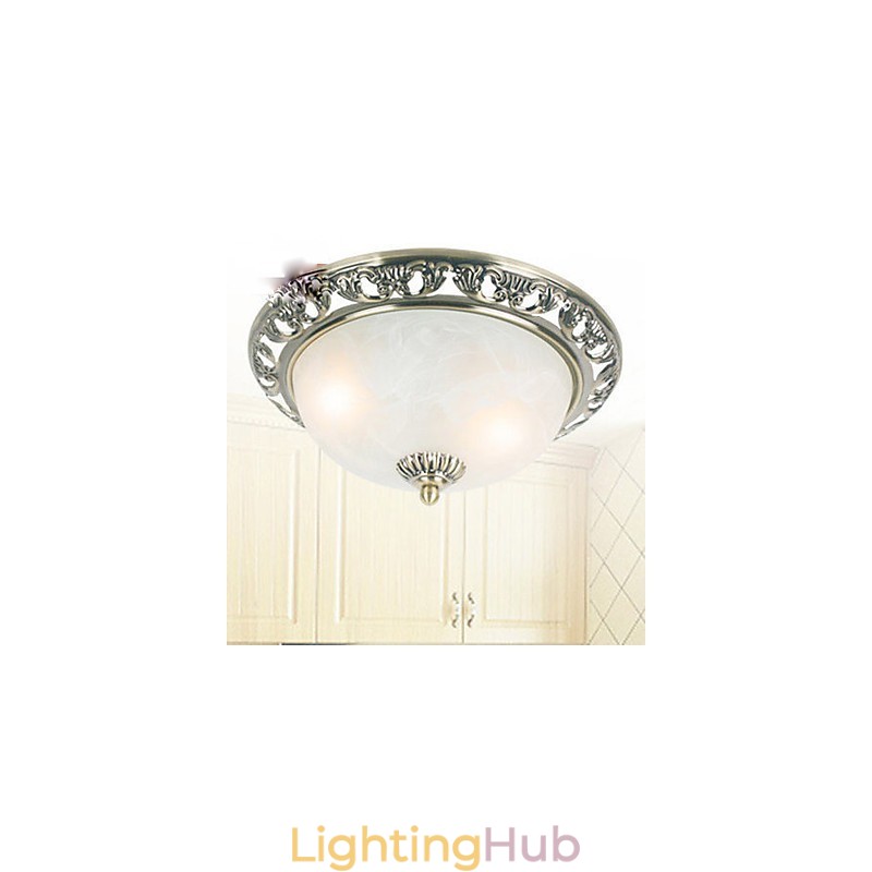 Europe Type Resin Glass Dome Light Sweet To Absorb Dome Light Lamp