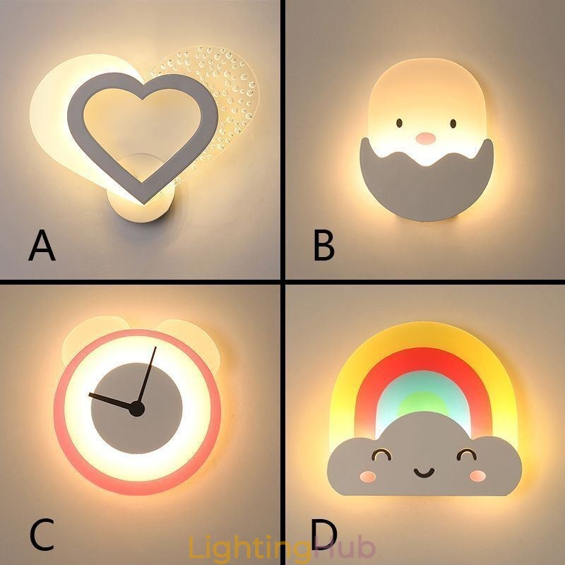 Acrylic Wall Lamp Lovely Sconce Light