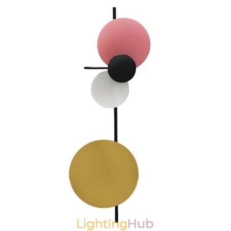 Modern Wall Light Circular Wall Lamp Colorful Home Lighting Bedside Lighting Modern Wall Light Circular Wall Lamp Colorful Home Lighting Bedside Lighting
