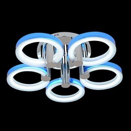 Modern Contemporary Mini Style Electroplated Flush Mount