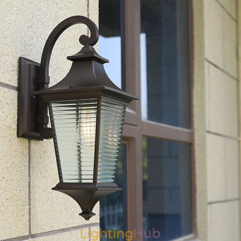 Modern Outdoor Light Waterproof Gazebo Wall Light Courtyard Corridor Garden Balcony