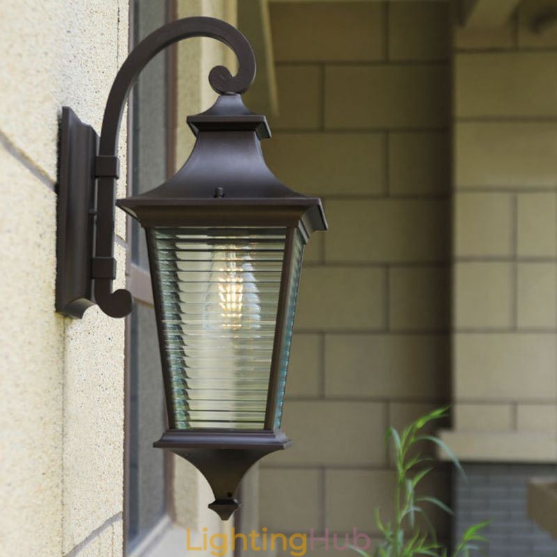 Modern Outdoor Light Waterproof Gazebo Wall Light Courtyard Corridor Garden Balcony