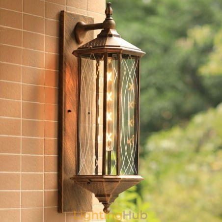 Chinese Outdoor Wall Sconce Single Head Waterproof Streamer Wall Light Chinese Outdoor Wall Sconce Single Head Waterproof Streamer Wall Light