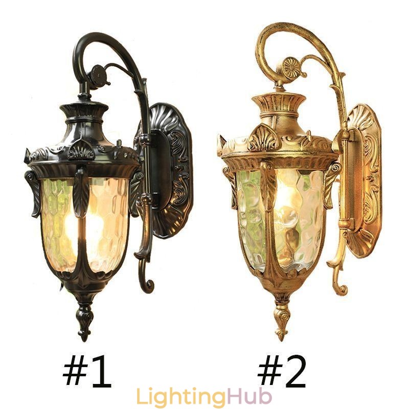 European Outdoor Light Waterproof Single Head Wall Light Courtyard Corridor Garden