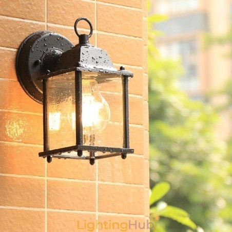 European Outdoor Wall Sconce Waterproof Square Column Wall Light Courtyard Garden Balcony European Outdoor Wall Sconce Waterproof Square Column Wall Light Courtyard Garden Balcony
