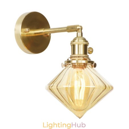 Modern Wall Light with Glass Shade Modern Wall Light with Glass Shade