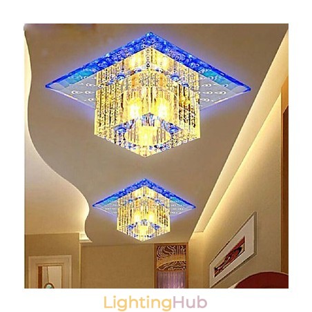 Mini Crystal Ceiling Lamp Spotlight SMD 3W Creative Lamp Tube Light Colorful Color Square Dome Light Mini Crystal Ceiling Lamp Spotlight SMD 3W Creative Lamp Tube Light Colorful Color Square Dome Light