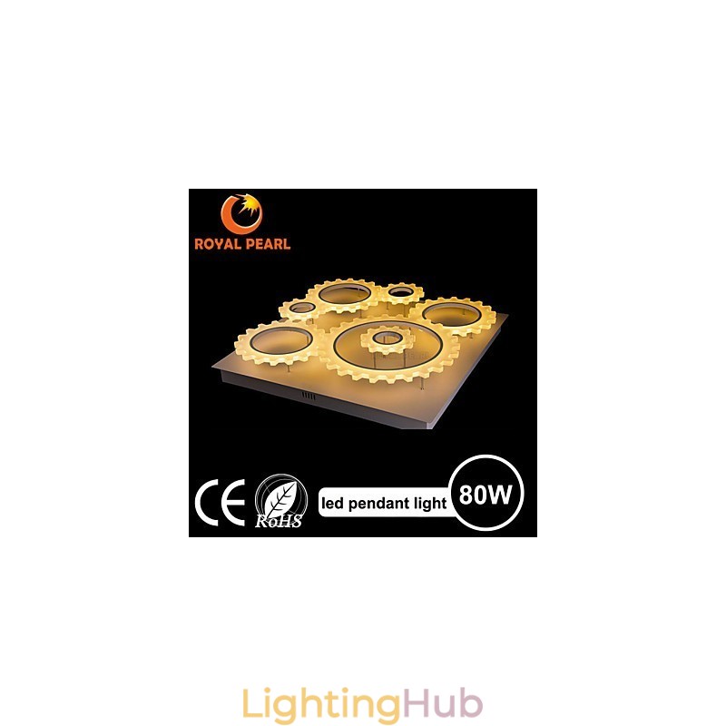 Cool White Epistar Chips 80W Pendant Light