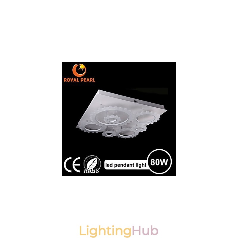 Cool White Epistar Chips 80W Pendant Light