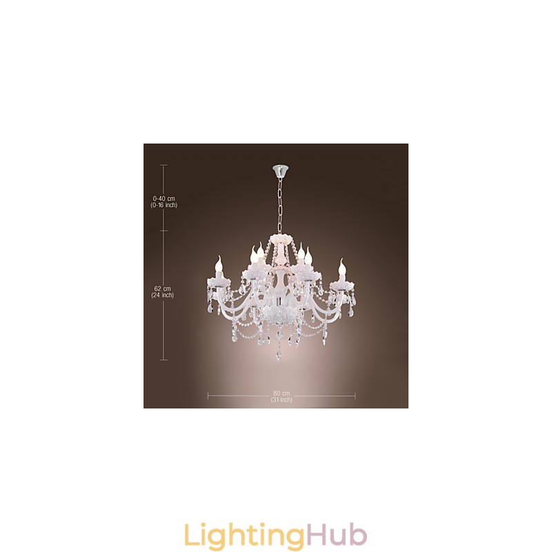 Modern Contemporary Electroplated Chandelier