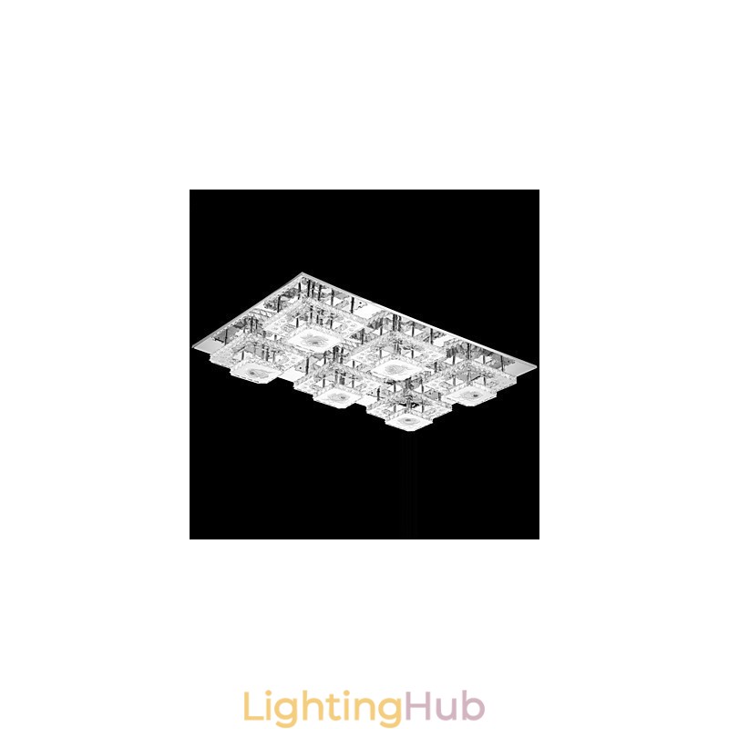 Flush Mounted Crystal Modern Contemporary Living Bed Kids