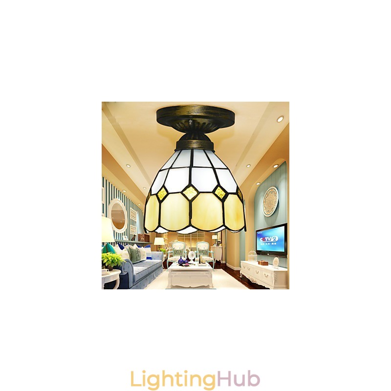 Mediterranean Contracted Absorb Dome Light Creative Absorb Dome Light Lamp