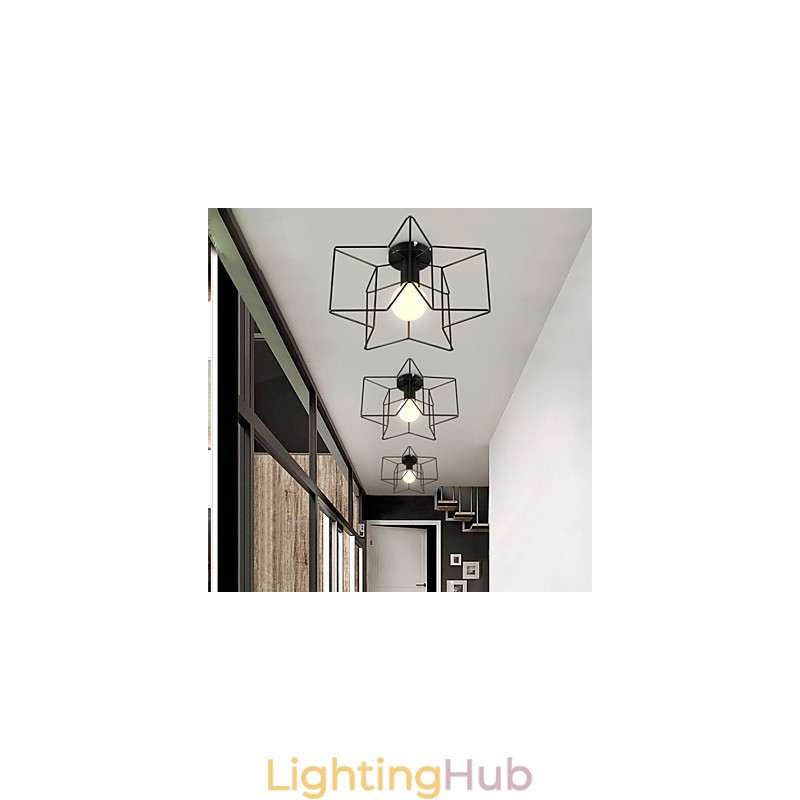 Pentagram Modern Creative Porch Lights To Absorb Dome Light Light