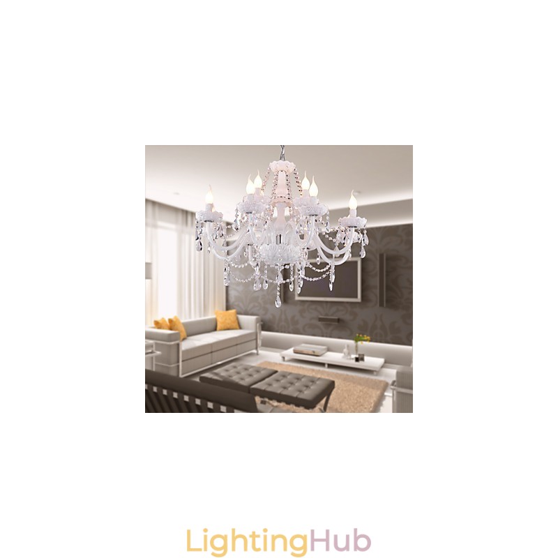 Modern Contemporary Electroplated Chandelier