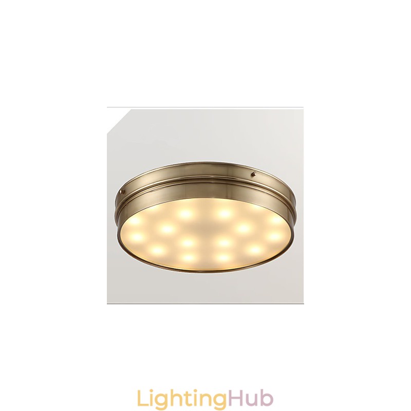 Flush Mount Traditional Classic Metal
