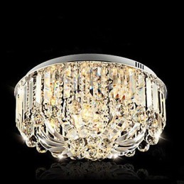 Flush Mount Lights subsection control light source Crystal Metal Fashion Modern Classic