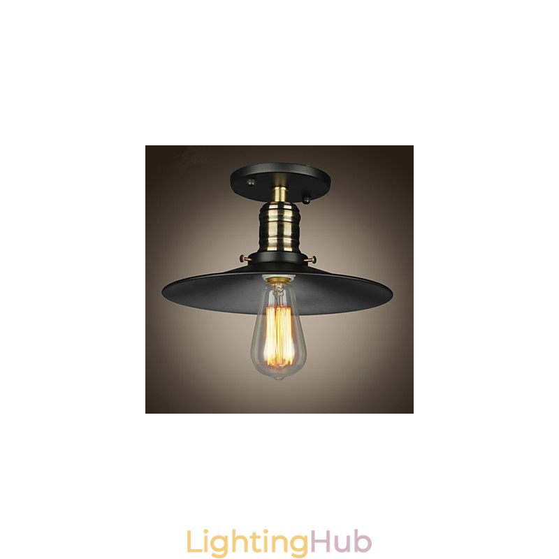 Country Designers Metal Flush Mount