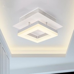 9W Modern Contemporary Acrylic Flush Mount