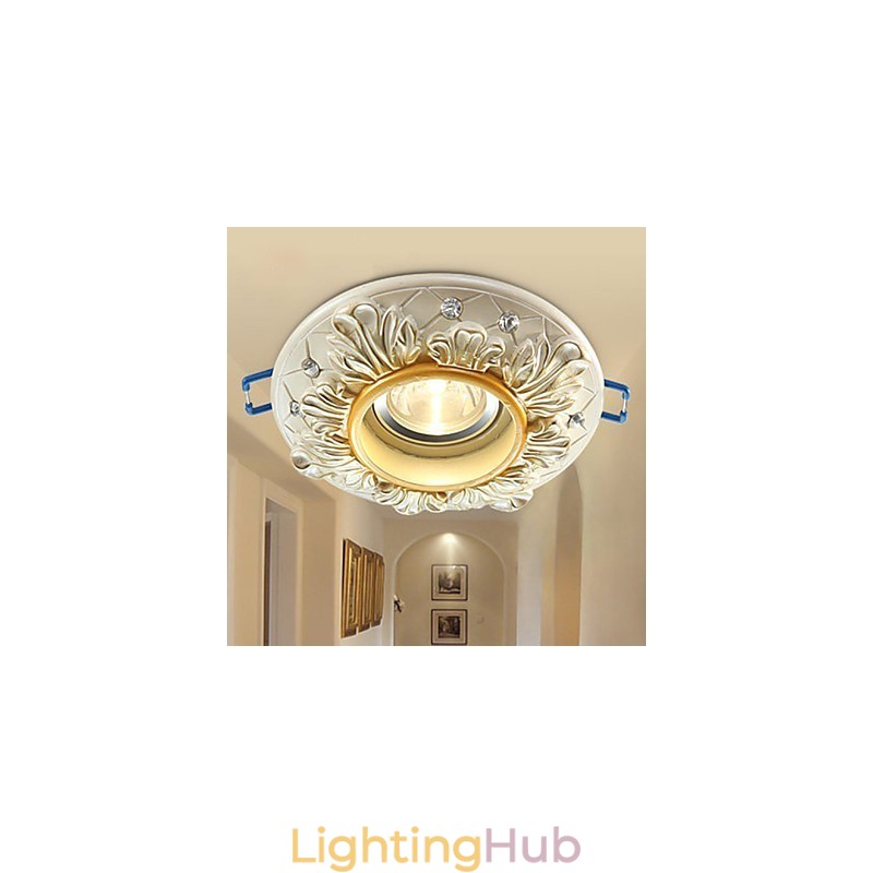10*3.5CM Europe Type Style Rural Ceiling Tube Lamp Absorb Dome Light Lamp