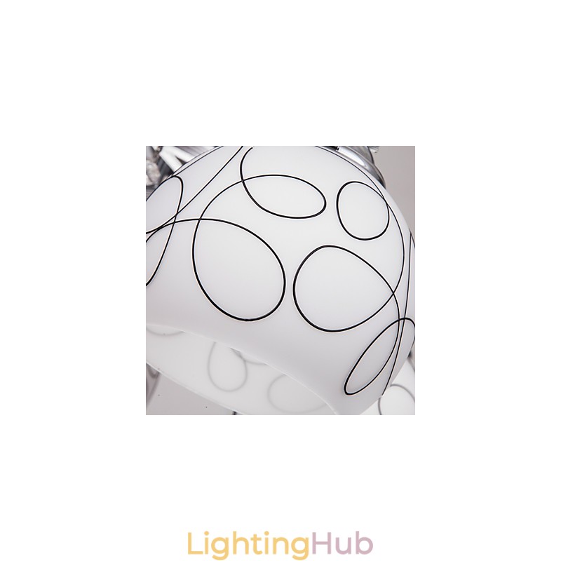 Chandelier Modern Crystal Living 8 lights