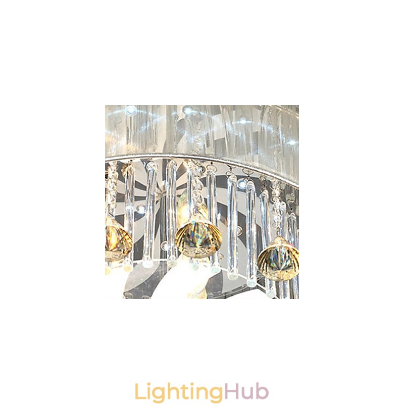 Flush Mount Crystal Modern Contemporary Glass