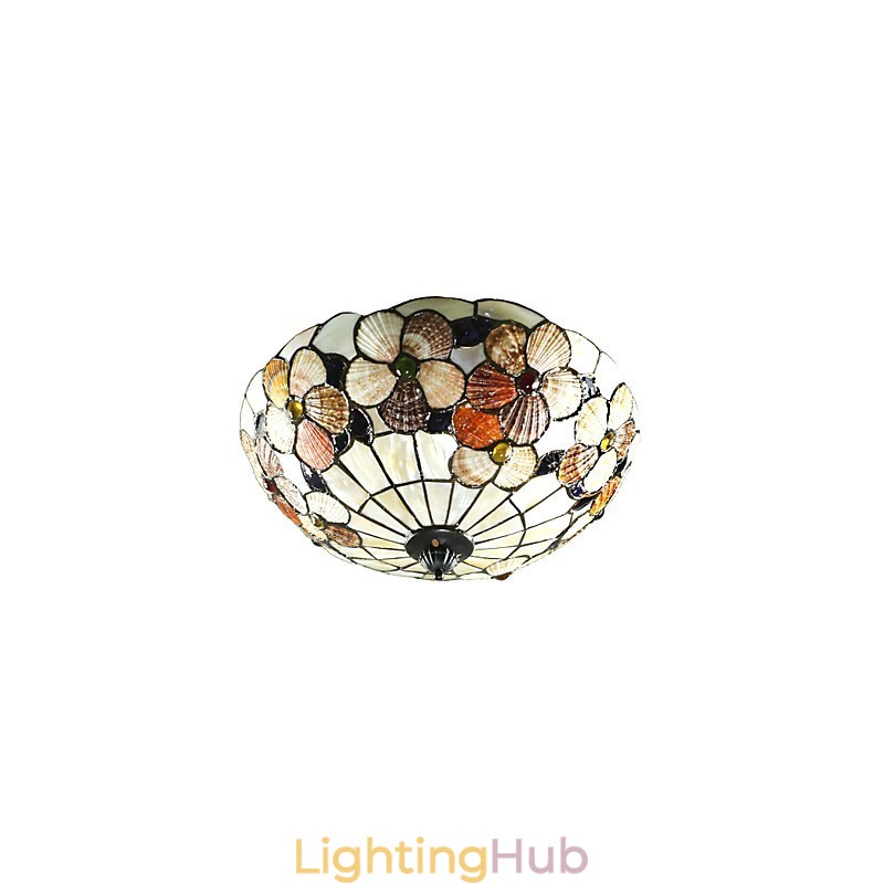 The Mediterranean Sea Shells Absorb Dome Light Rural Chimney 50 Cm In Diameter