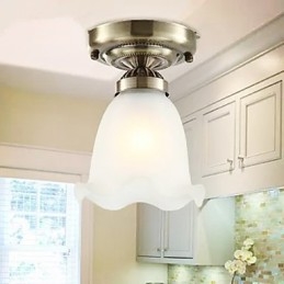 Traditional Classic Mini Style Electroplated Metal Flush Mount Spot Lights