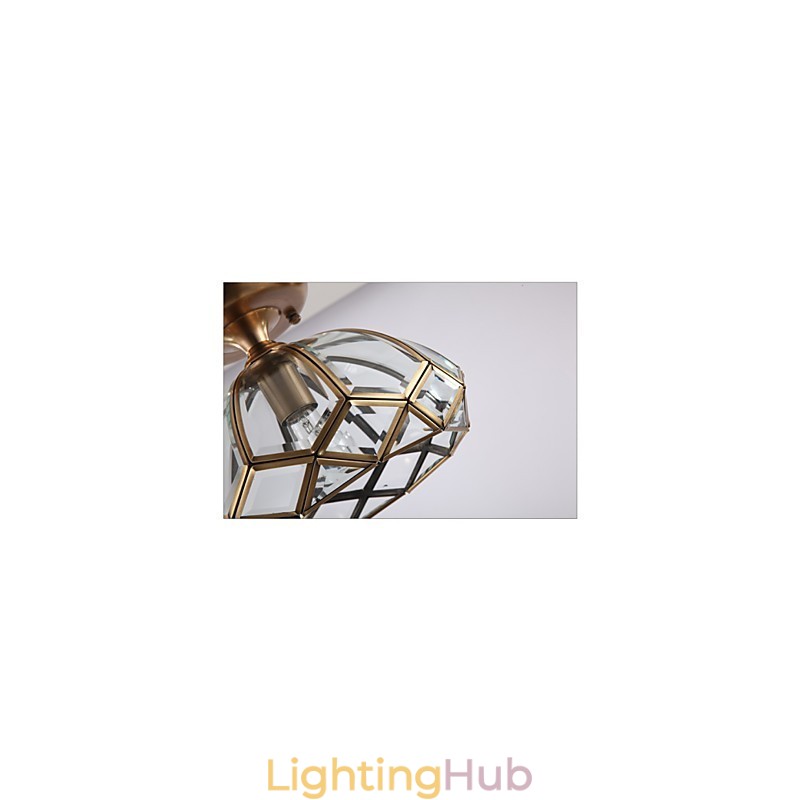 Flush Mount Traditional Classic Metal