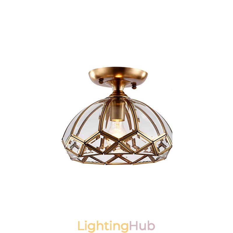 Flush Mount Traditional Classic Metal