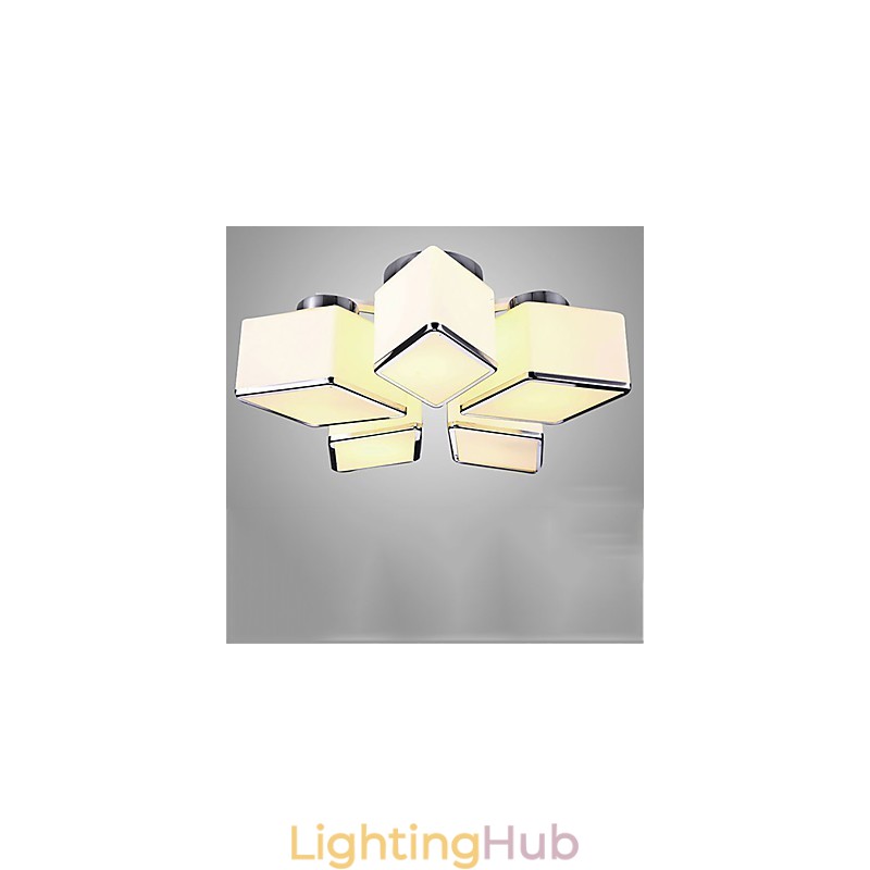 Flush Mount Modern Contemporary Glass