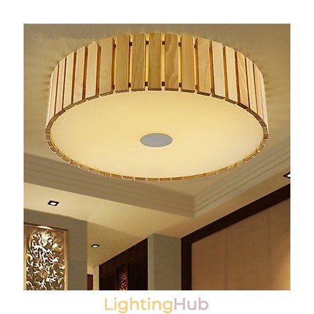 Flush Mount Traditional Classic Wood Bamboo Flush Mount Traditional Classic Wood Bamboo