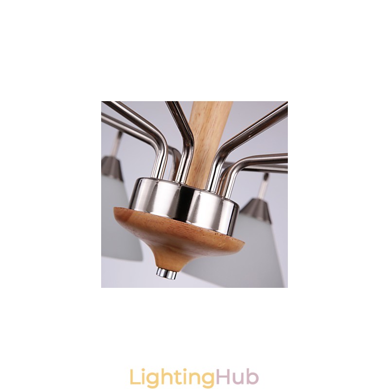 Flush Mount Mini Style Modern Contemporary Wood Bamboo