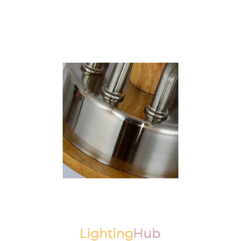 Flush Mount Mini Style Modern Contemporary Wood Bamboo