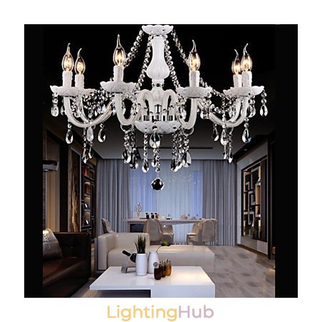 Chandelier Crystal Modern 6 Lights Contemporary Glass Chandelier Crystal Modern 6 Lights Contemporary Glass