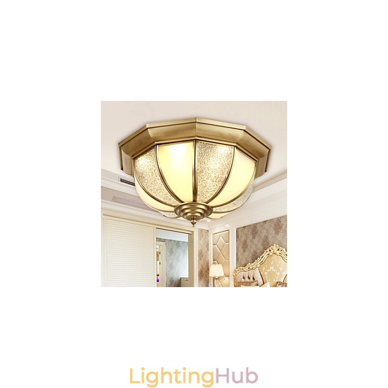 Flush Mount Crystal Modern Contemporary Traditional Classic Metal