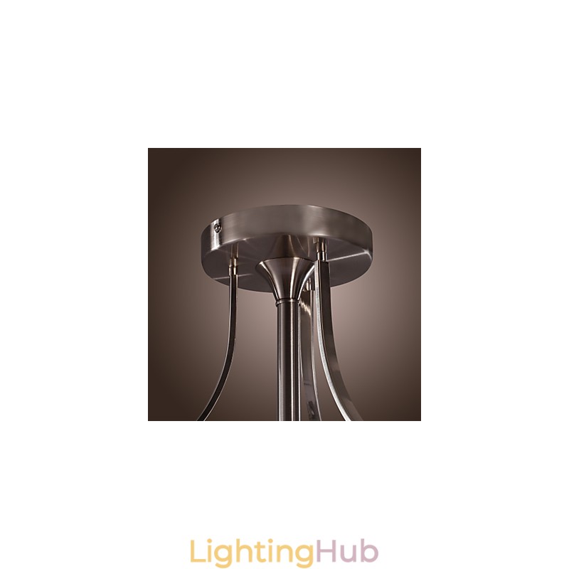 Modern Acrylic Flush Mount with 3 Lights Cylinder Design