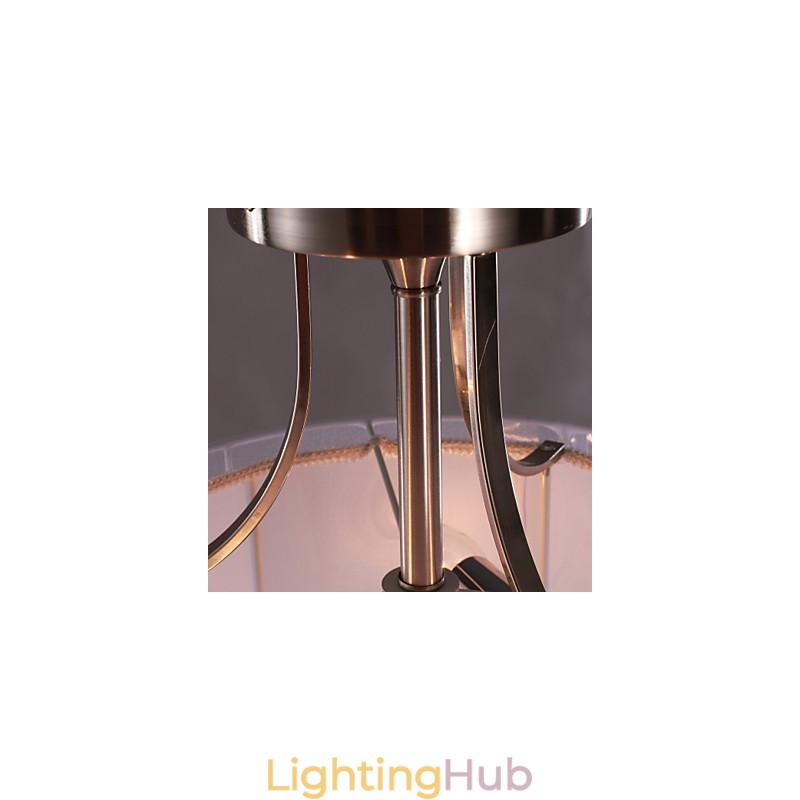 Modern Acrylic Flush Mount with 3 Lights Cylinder Design